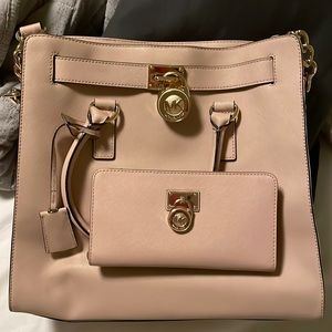 Michael Kors handbag and wallet